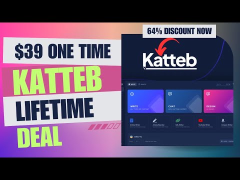 ✅💥✅ Katteb Lifetime Deal | AI Writes PERFECT Articles |  | $39 Lifetime Deal | 64% Off Now