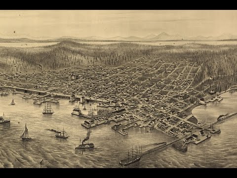 Seattle Washigton History and Cartography (1878)