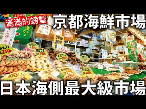 京都海鮮市場| 日本海側最大級的批發市場 |滿滿的螃蟹海鮮現烤現吃|日本生活