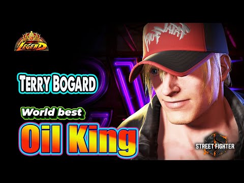 SF6 🔥Oil King (Terry Bogard) Ridiculous Gameplay & Combos ! 🔥Best Ranked Match🔥Sf6 DLC Replays🔥