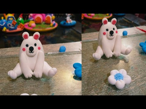 Polar Bear Clay Tutorial | Easy Step-by-Step DIY Craft for Beginners