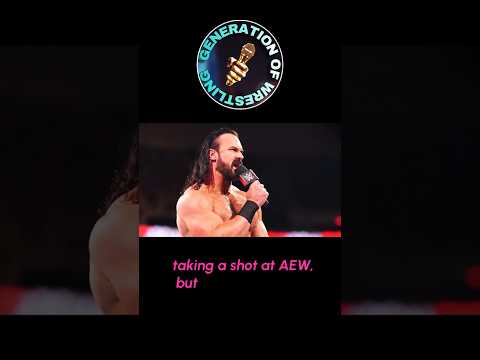 SHOOTING FROM THE HIP :  Will Dre McIntyre Become All Elite ? #drewmcintyre #aew #wwe #shortvideo