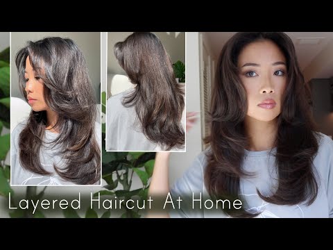 Easy Layered Haircut At Home