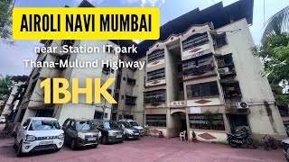 Airoli Navi Mumbai | 1BHK resale | near Station,IT park,Thane-Mulund Highway | 8652601787 #airoli