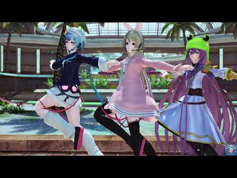 PSO2 (♂キャラ)ロビアク ユーイ&シャク女性モーション