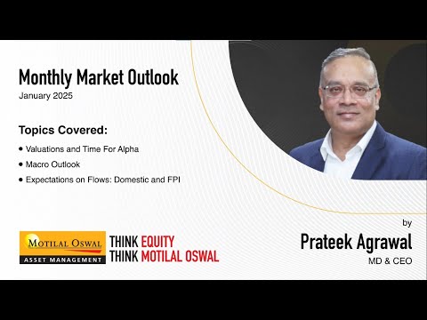 Monthly Market Outlook by Prateek Agrawal | January 2025 | Motilal Oswal AMC