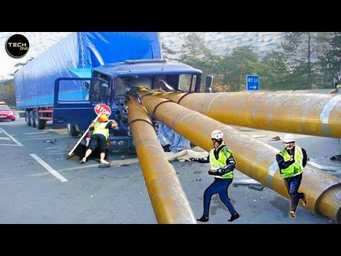 Dangerous Idiots Fastest Truck & Heavy Equipment Fails | Extreme Truck Idiots at Work #7