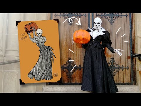 Making an 1890's Jack Skellington Costume!