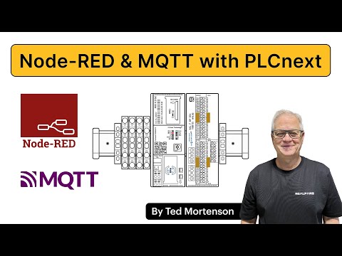 Using Node RED & MQTT with PLCnext Technology