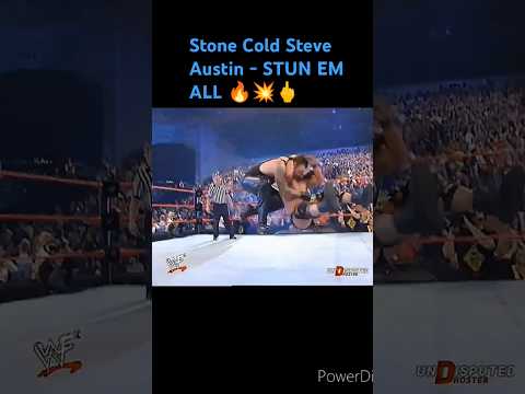 Stone Cold Steve Austin - STUN EM ALL 🔥💥🖕#stonecoldsteveaustin