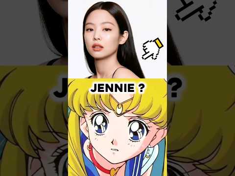 Jennie Kim and Sailor Moon Collab is Happening!? #kpop #anime