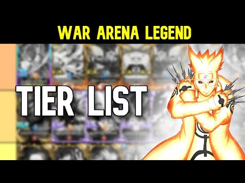 War Arena Legend - Tier List