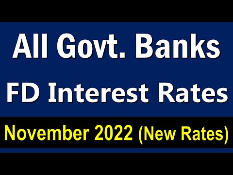 All Govt Banks FD interest rates 2022 | Best Bank for Fixed Deposit in November 2022 | Banking Baba