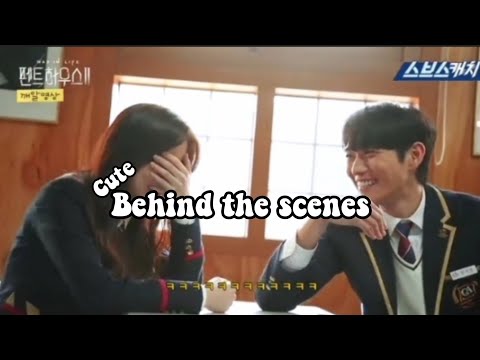 kim young dae and hyun soo cute behind the scenes | penthouse |