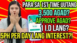 🤔GRABE! 5 pesos interest lang? TOTOO BA? ALAMIN Natin. #loanappfastapproval2024