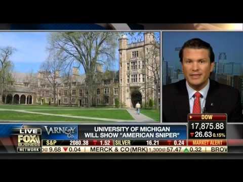 Varney & Co. | University of Mich. Debate American Sniper