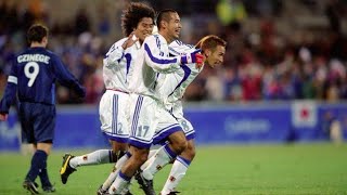 中田 英寿 - Hidetoshi Nakata vs Slovakia - Olympics 2000