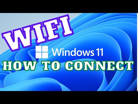 Windows 11 How to connect to WiFi