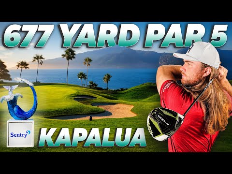 18 Holes At KAPALUA RESORT | MONSTER PGA Tour Course! | Can I Tame The Beast??