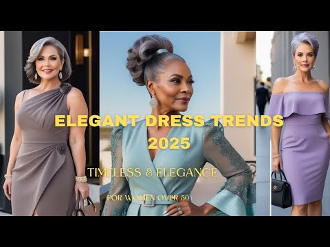 Top Elegant Dress Trends for Women Over 50 | Timeless Style for 2025