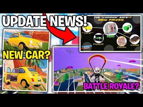 NEW CAR & Cool New Safe Prizes! New Jailbreak Update News & Release Date! (Roblox Jailbreak)