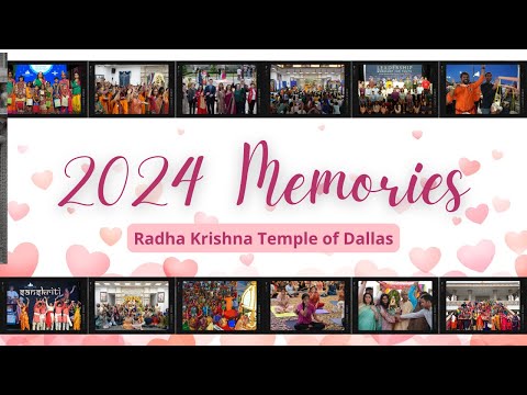 2024 Blissful Moments: Highlights from the Radha Krishna Temple of Dallas