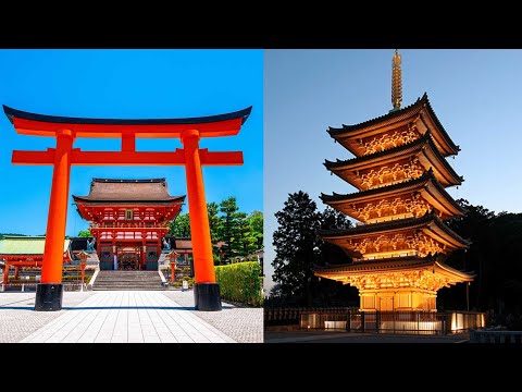 一口氣學會日本寺廟和神寺的分別, 佛教與神道的分別 | 原來很多日本人都分不清佛教和神道 | 為什麼日本人結婚在神社? 葬禮在寺廟?