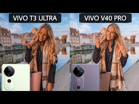 Vivo T3 Ultra Vs Vivo V40 Pro | Camera Comparison | The Best Than Ever!