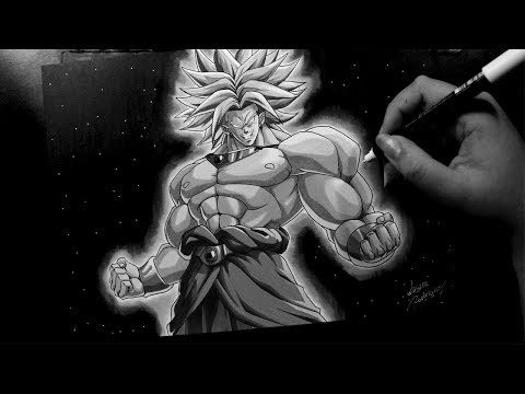 Speed Drawing - Broly [Dragon Ball Z]