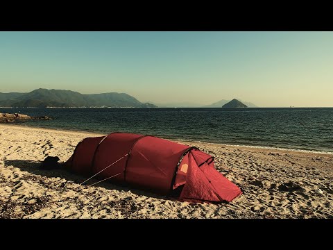 night comes to the sea - with Kaitum2GT hilleberg