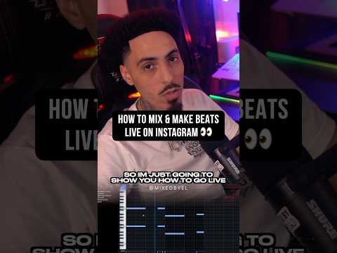 How To Mix & Make Beats Live On Instagram