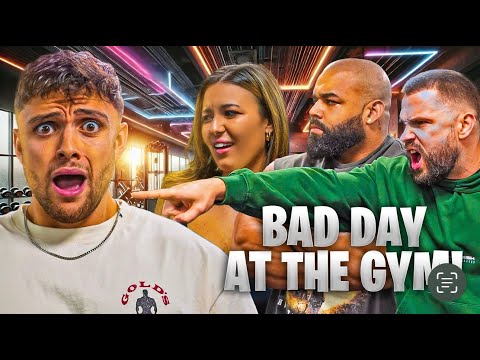 IT'S NOT YOUR DAY AT THE GYM