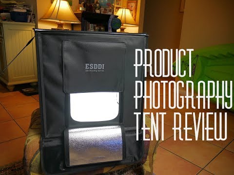 Esddi 20" Product photography Light Box Portable photography studio