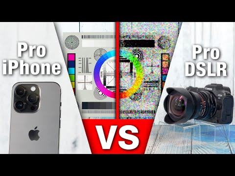 iPhone 14 Pro vs Professional DSLR  -  Performance Compared (Low Light)