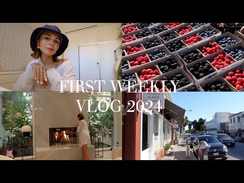 a week in my life 2024 l Olivia Jade (farmers market, home design, cooking & more)