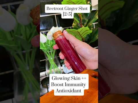 Beetroot shot #youtubeshorts #beetroot #shots #shorts #juice #ginger #apple #shortvideo #shortsvideo