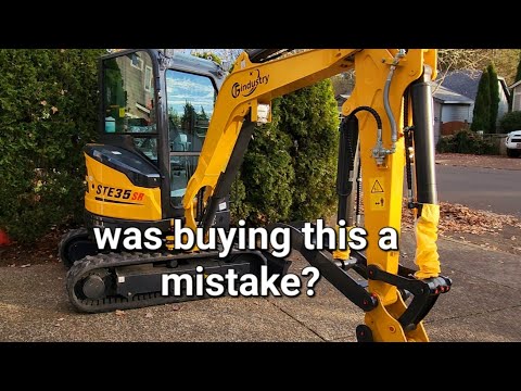 CFG Industry ste35sr shantui Chinese mini excavator overview