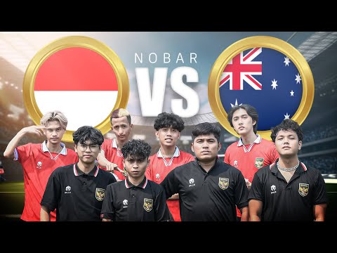 BRUTAL Nobar Indonesia VS Australia