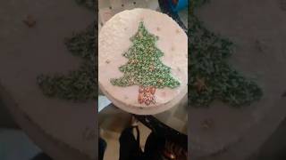 Christmas tree cake #trending #viral #miniature #love #like #christmas #santa  #2024 #2024newyear