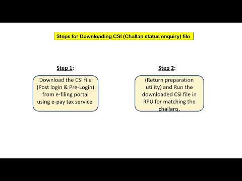 How to download CSI File