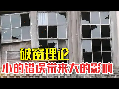 什么是【破窗理论】|一扇窗破了引来人砸更多窗户#人生智慧#好書推薦#人性#经典传奇#每天读本书#读书笔记#读后感