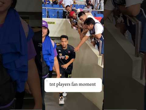 Tnt tropang giga players fan moment #pba#tnttropanggiga #tnt #pba2024 #basketball #jaysoncastro#rhj