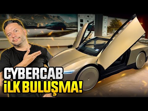 Tesla Cybercab'in içine girdim! - Direksiyonsuz otomobil