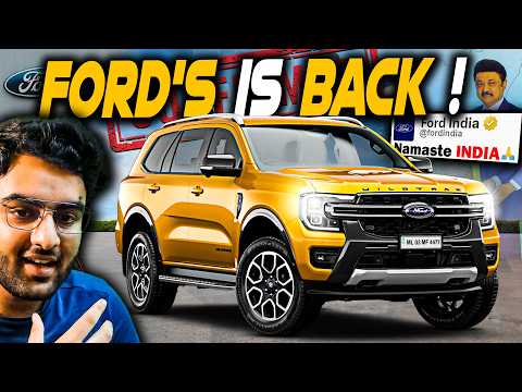 Ford's India Comeback Plans Finalized with 6 New SUVs !! | Everest, Ecosport ComebacK?