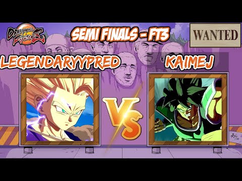 WHAT A SET! LegendaryyPred vs Kaimej FT3 - WANTED DBFZ