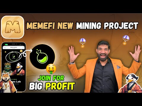 MemeFi Latest Update | MemeFi New Project | Memes LAB  Mining aap | New Mining aap