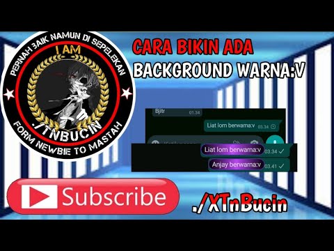 Cara ngasih warna ke background text #Tutorial5