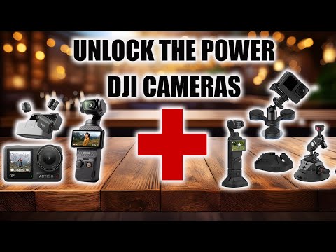 How can DJI CAMERAS be made more extraordinary with these ACCESSORIES?