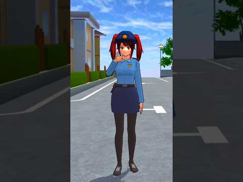 Sakura School simulator #viralvideo #shortvideo #shortsfeed #trendingshorts #policeman #sakuraschool