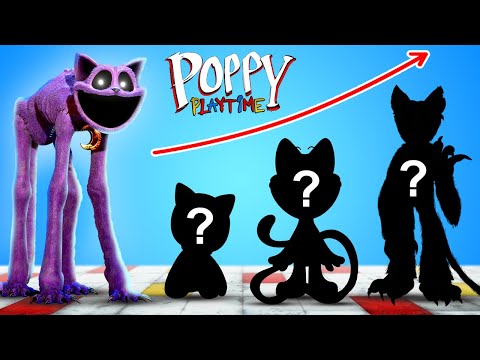 Catnap Growing Up! Poppy Playtime: Chapter 3 Compilation